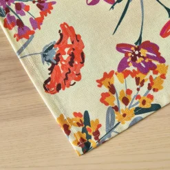 Nappe De Table|EMINZA Nappe rectangulaire coton enduit (150 x 250 cm) Margot Multicolore