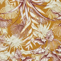 Nappe De Table|EMINZA Nappe rectangulaire coton enduit (150 x 250 cm) Granada Jaune moutarde