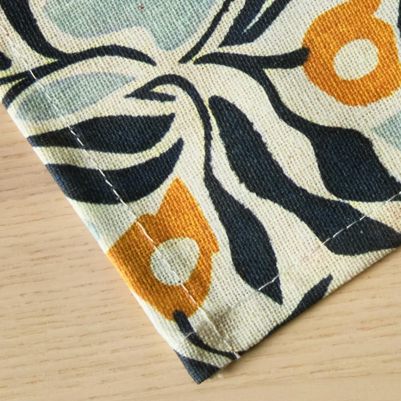 Nappe De Table|EMINZA Nappe rectangulaire coton enduit (150 x 350 cm) Mafalda Multicolore