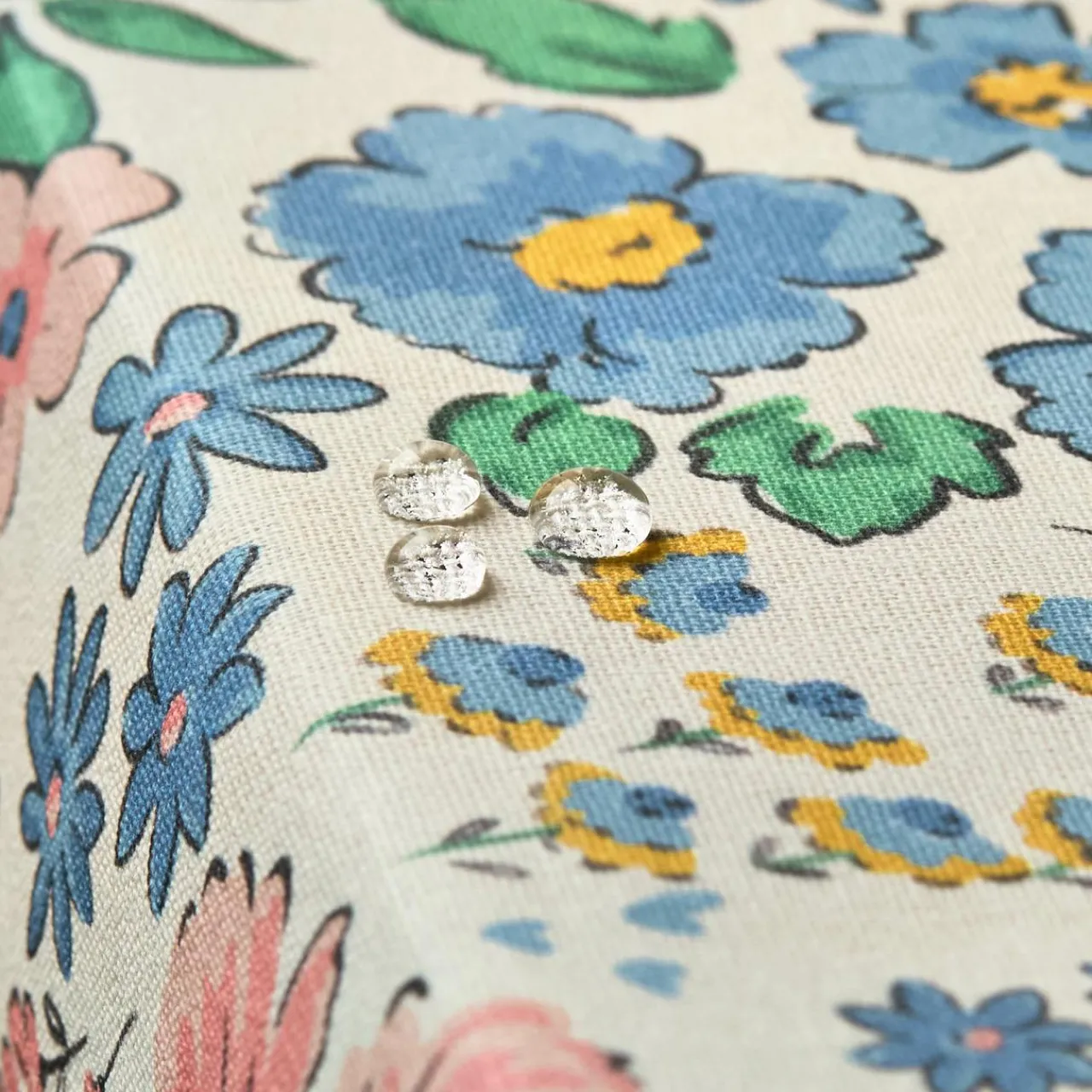 Nappe De Table|EMINZA Nappe rectangulaire coton enduit (150 x 250 cm) Corolle Multicolore