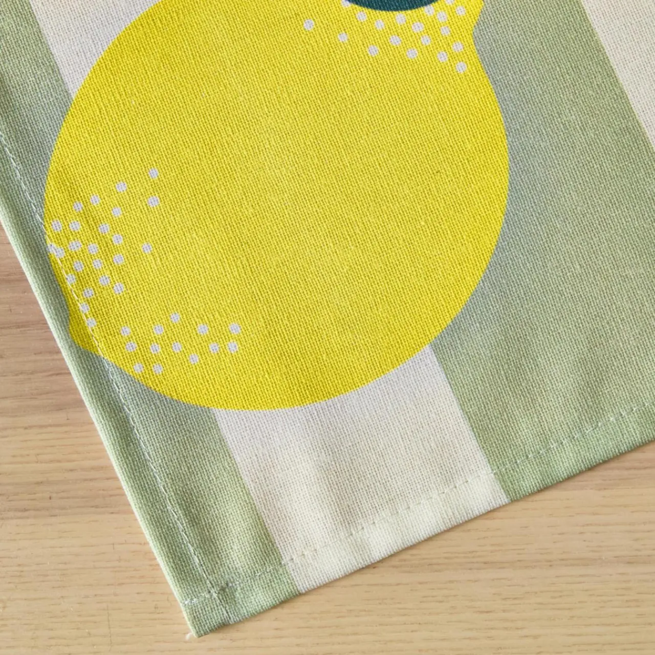 Nappe De Table|EMINZA Nappe rectangulaire coton enduit (150 x 350 cm) Antibes e Vert