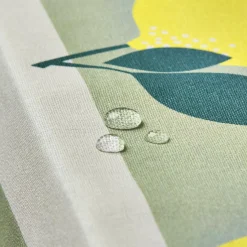 Nappe De Table|EMINZA Nappe rectangulaire coton enduit (150 x 250 cm) Antibes e Vert