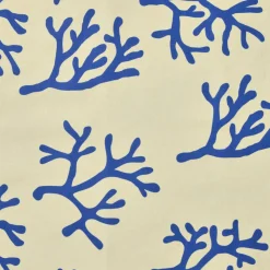 Nappe De Table|EMINZA Nappe rectangulaire coton enduit (150 x 350 cm) Moorea e Bleu