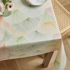 Nappe De Table|EMINZA Nappe rectangulaire coton enduit (150 x 350 cm) Boston Multicolore