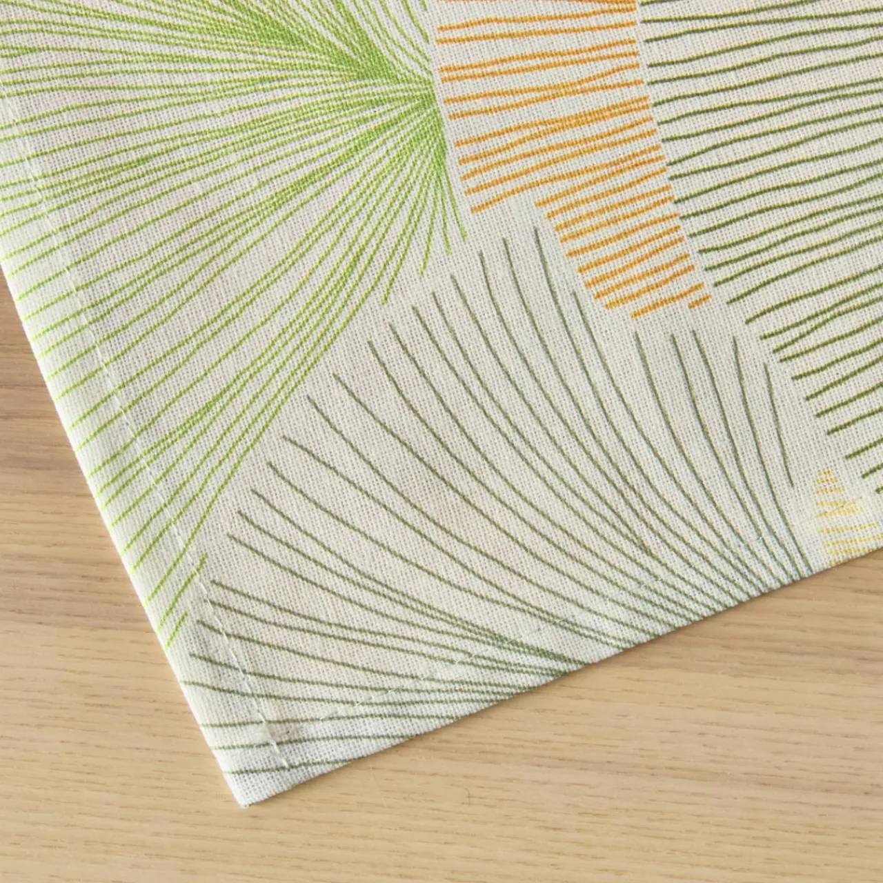 Nappe De Table|EMINZA Nappe rectangulaire coton enduit (150 x 350 cm) Boston Multicolore