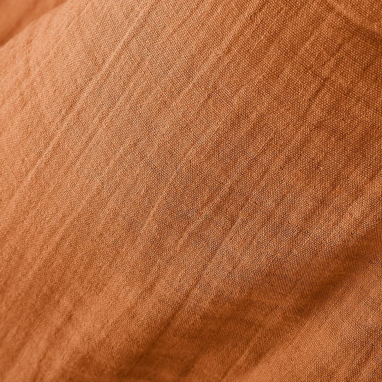 Nappe De Table|EMINZA Nappe rectangulaire gaze de coton (150 x 350 cm) Gaïa Abricot