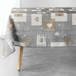 Nappe De Table|DOUCEUR D'INTERIEUR Nappe rectangulaire (L300 cm) Augustin e Gris