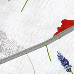 Nappe De Table|DOUCEUR D'INTERIEUR Nappe ronde tissu PVC (D160 cm) Sisteron Rouge