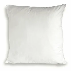 Couette, Oreiller, Traversin|BLEU CALIN Oreiller carré moelleux (60 x 60 cm) Coton bio Blanc