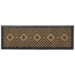 Paillasson|LUANCE Paillasson Coco (25 x 75 cm) Losange Beige