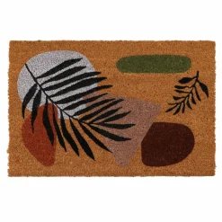 Paillasson|LUANCE Paillasson Coco (40 x 60 cm) Palmier Multicolore