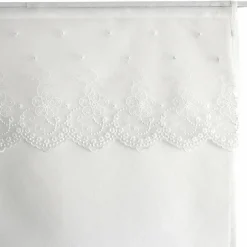 Voilage|ENJOY HOME Paire de voilages passe-tringle (60 x 120 cm) Massala he Blanc