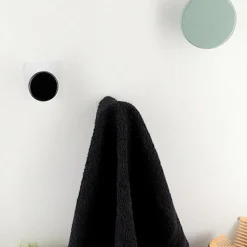 Rangement Salle De Bain|TENDANCE Patère adhésive (D8,5 cm) easy Chic Naturel