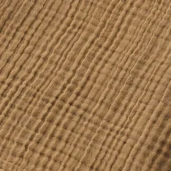 Linge De Bain|Peignoir|EMINZA Peignoir de bain gaze de coton L/XL Gaïa Camel