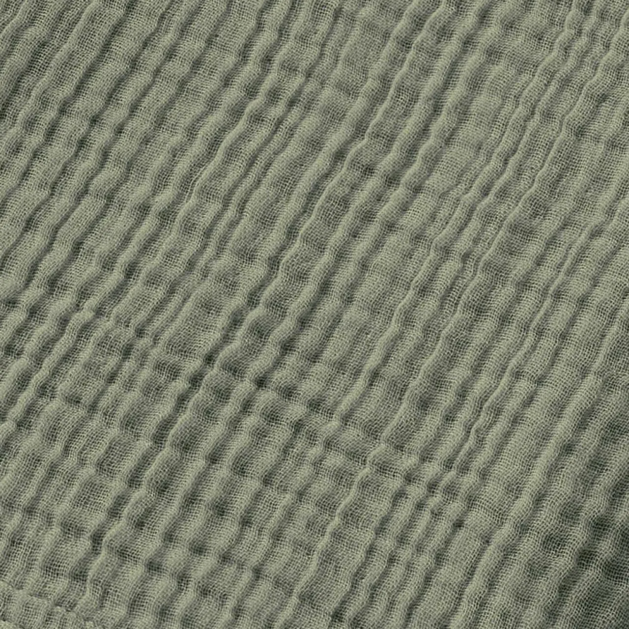 Linge De Bain|Peignoir|EMINZA Peignoir de bain gaze de coton L/XL Gaïa Vert romarin