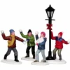 Village De Noël Lemax|LEMAX Personnages Bataille dans la neige