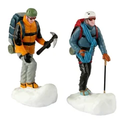 Village De Noël Lemax|LEMAX Personnages Les Alpinistes
