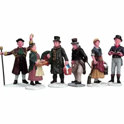 Village De Noël Lemax|LEMAX Personnages Lot de villageois