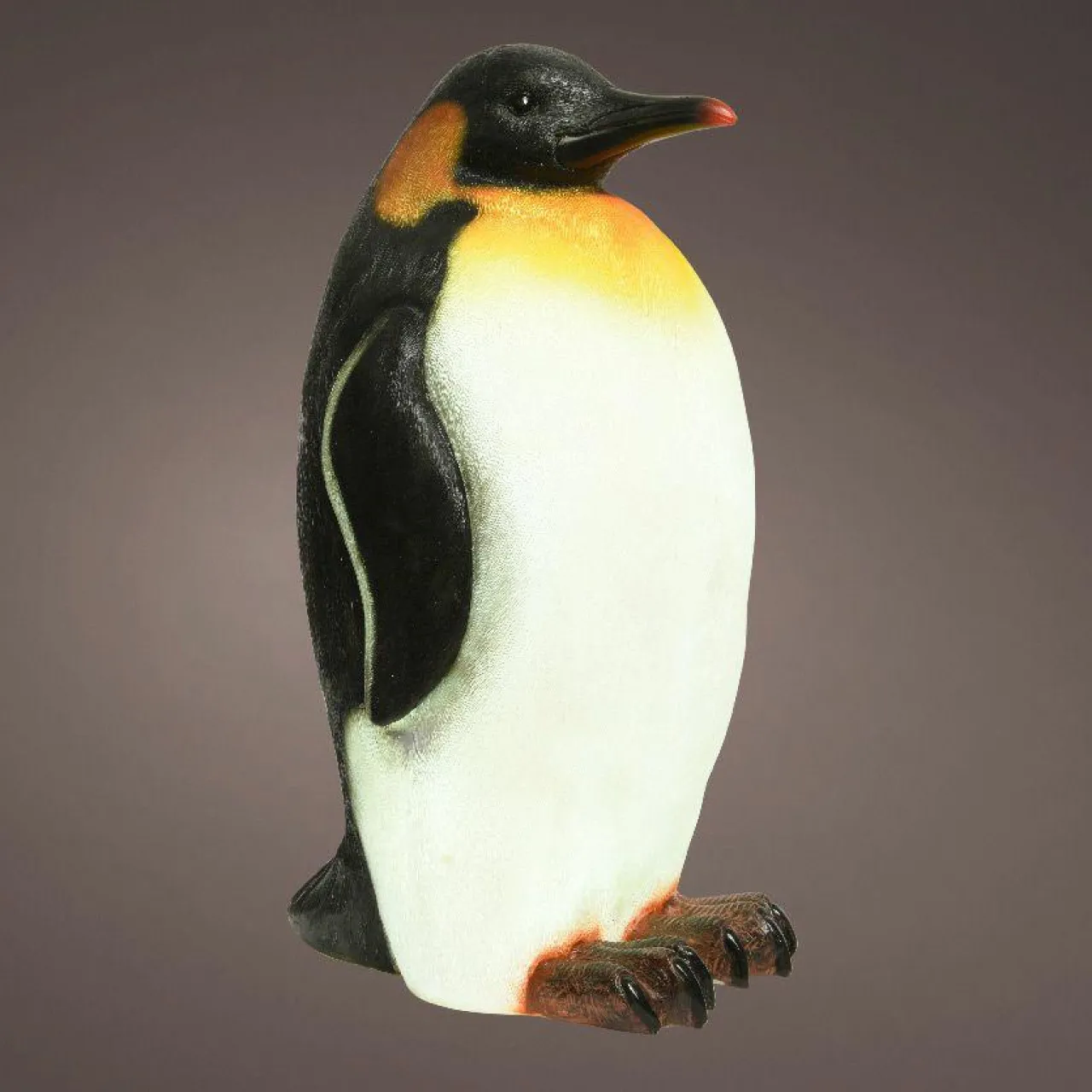 Déco Et Objet Lumineux|KAEMINGK Pingouin lumineux fibre de verre 8 LED (H50 cm) Zélian Blanc froid