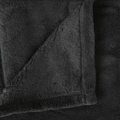 Plaid Et Jeté|ATMOSPHERA Plaid doux (150 cm) Tendresse Gris Anthracite