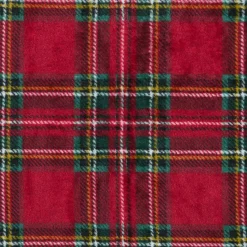Plaid Et Jeté|STOF Plaid doux (130 x 160 cm) Willis Rouge