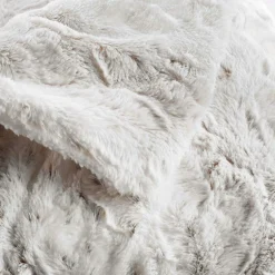 Plaid Et Jeté|douceur d'intu017drieur Plaid fausse fourrure (220 x 240 cm) Alaska Ecru