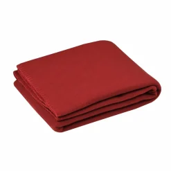 Plaid Et Jeté|STOF Plaid polaire (125 x 150 cm) Carlton Rouge