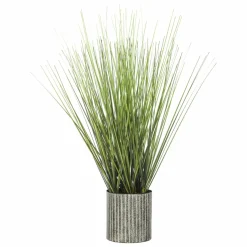 Plante Artificielle|ATMOSPHERA Plante artificielle (H45 cm) Herbe en pot Phily Vert