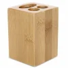 Accessoire Salle De Bain|TENDANCE Porte brosse à dent Ecobio Bois & Bambou
