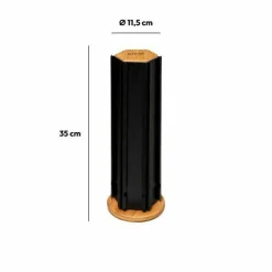 Rangement Et Organisateur|5 Five Simply Smart Porte capsules café (H35 cm) Nespresso Nera et naturel Noir