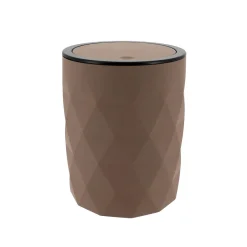 Accessoire Salle De Bain|TENDANCE Poubelle salle de bain 6L Rubby Marron