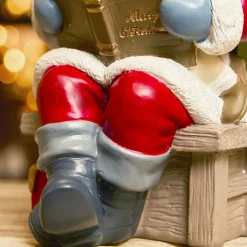 Père Noël, Animaux Et Personnage|KAEMINGK Père Noël décoratif (H18 cm) Conte de Noël Multicolore