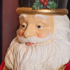 Personnage, Objet Grand Format|Père Noël, Animaux Et Personnage|EMINZA Père Noël Géant (H175 cm) Gabriel costumé Rouge