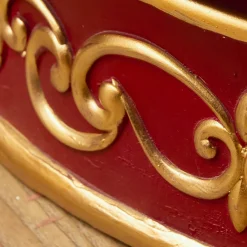 Personnage, Objet Grand Format|Père Noël, Animaux Et Personnage|EMINZA Père Noël traditionnel Géant (H170 cm) Tournée de cadeaux Rouge