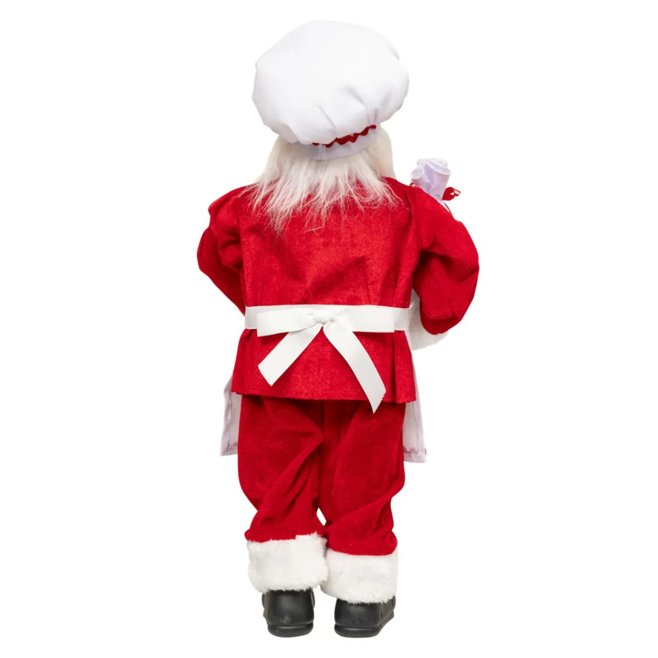 Père Noël, Animaux Et Personnage|JJA Père Noël traditionnel (H45 cm) Gautier le cuisinier Rouge