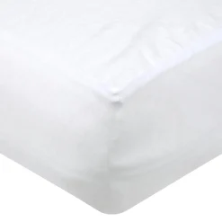 Protection De Literie|STOF Protège-matelas alèse molleton imperméable (140 x 190/200 cm) Serena Blanc