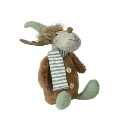 Père Noël, Animaux Et Personnage|KAEMINGK Renne de Noël déco (H31 cm) Andie Menthe blanche Vert menthe