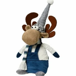 Père Noël, Animaux Et Personnage|KAEMINGK Renne de Noël (H30 cm) Gaby en Blanc