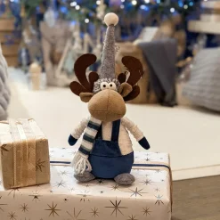 Père Noël, Animaux Et Personnage|KAEMINGK Renne de Noël (H30 cm) Gaby en Blanc