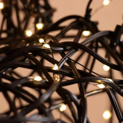 Personnage, Objet Grand Format|Déco Et Objet Lumineux|EMINZA Renne lumineux 360 Micro LED (H124 cm) Glenn résine tressée Brun Blanc chaud Marron