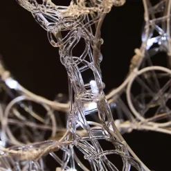 Personnage, Objet Grand Format|Père Noël, Animaux Et Personnage|EMINZA Renne lumineux souple 80 LED (H89 cm) Skoll Blanc froid