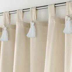 Rideau|douceur d'intu017drieur Rideau à passants coton (140 x 240 cm) Cyrine Beige
