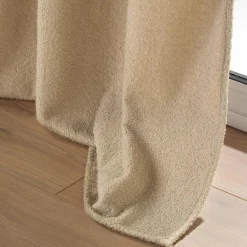 Rideau|DOUCEUR D'INTERIEUR Rideau bouclette (140 x 240 cm) Wooly Beige