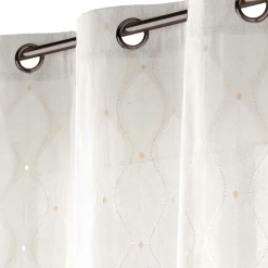 Rideau|douceur d'intu017drieur Rideau coton (140 x 240 cm) Maho Blanc