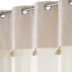 Rideau|douceur d'intu017drieur Rideau coton (140 x 240 cm) Milano Beige