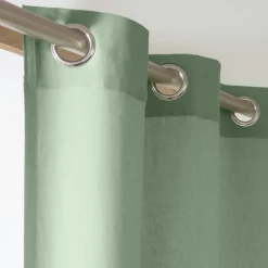 Rideau|EMINZA Rideau coton (140 x 260 cm) Pixel Vert menthe