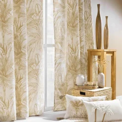 Rideau|douceur d'intu017drieur Rideau œillets coton (140 x 240 cm) Dune Beige