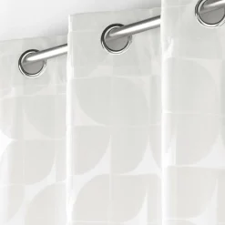 Rideau|douceur d'intu017drieur Rideau œillets velours (135 x 260 cm) Geolia Blanc