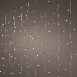 Guirlande Lumineuse Grand Format|Guirlande Lumineuse|KAEMINGK Rideau lumineux H1,50 m L2,25 m 240 LED Super chaser Blanc chaud