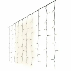 Guirlande Lumineuse Grand Format|Guirlande Lumineuse|KAEMINGK Rideau lumineux H1,50 m L2,25 m 240 LED Super chaser Blanc chaud